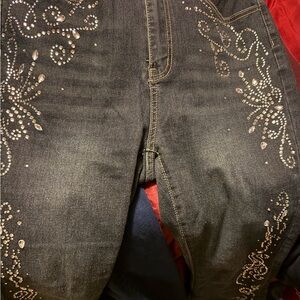 Bedazzled Dark Wash Jeans